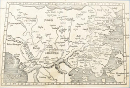 Magyarország, Románia, Bulgária Fameszetű Térképe A Boszporusszal és A Dardanellákkal.  Megjelent, Michael Servetus: Opu - Other & Unclassified