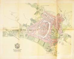 Königl. Freistadt Oedenburg [Sopron Szabad Királyi Város Térképe, 1871.] Lithographiert Von F. Szita. W[iene]r-Neustadt  - Andere & Zonder Classificatie