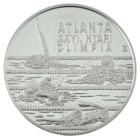 1994. 1000Ft Ag "XXVI. Nyári Olimpia - Atlanta" Jelzett Próbaveret Kapszulában. Csak 50 Db Létezik Belőle! (31,46g/0.925 - Zonder Classificatie