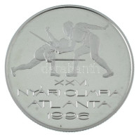 1995. 1000Ft Ag "XXVI. Nyári Olimpia - Atlanta" Jelzett Próbaveret-tervezet Kapszulában. Csak 50 Db Létezik Belőle! T:PP - Non Classificati