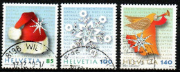 Schweiz 2009 - Mi.Nr. 2127 - 2129 - Gestempelt Used - Weihnachten Christmas Noel - Usati