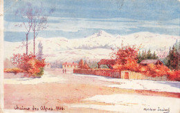 ILLUSTRATEUR - Chaîne Des Alpes - Melchior Jaubert - Carte Postale Ancienne - Other & Unclassified