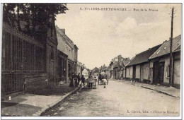 80 Villers Bretonneux - Rue De La Mairie (animée) - Paiement Par MANGOPAY Uniquement - Villers Bretonneux