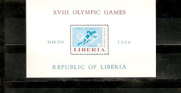 TOKYO OLIMPIC GAMES 1964 LIBERIA - Summer 1964: Tokyo
