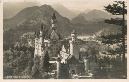 Schloss Neuschwanstein Mit Alpsee Gl1950 #136.195 - Castles
