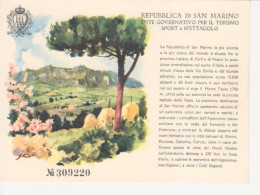 San Marino Panorama Künstlerkarte Ngl #212.387 - Saint-Marin