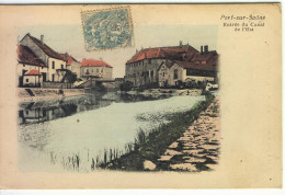 PORT SUR SAONE - Entrée Du Canal De L'Est. - Port-sur-Saône