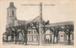 St Genest D'ambière * La Place De L'église * La Mairie - Altri & Non Classificati