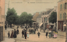 Paramé * Le Boulevard Rochebonne * Boucherie * Commerces Magasins * Attelage - Parame