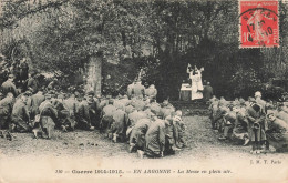 MILITARIA - Guerre 1914-1915 - En Argonne - La Messe En Plein Air - Animé - Carte Postale Ancienne - Guerres - Autres