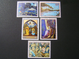 Polynesia Franch 1971 Set  Painting  MNH.. - Nuevos