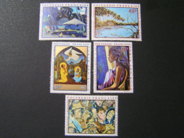 Polynesia Franch 1971 Set  Painting  MNH.. - Unused Stamps