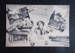 Carte Postale - Souvenir De George Sand - Historische Persönlichkeiten