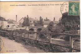 PORT SUR SAONE - Les Grands Moulins Et La Tour Gallo Romaine. - Port-sur-Saône