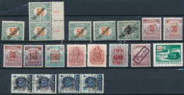 **, (*), *, O 1903-1973 Magyar Portó Bélyegek Berakólapon / Hungarian Postage Due Stamps 1903-1973 - Andere & Zonder Classificatie