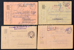 ~100 Db 1. Világháborús Tábori Posta Küldemény / ~100 Field Postcards 1st World War - Other & Unclassified