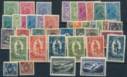 * Liechtenstein 1912-1931 45 Db Bélyeg Stecklapon / Liechtenstein 1912-1931 45 Stamps - Andere & Zonder Classificatie