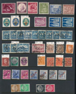 *, O Németország 1930-1948 46 Db Bélyeg és 3 Db Alkalmi Levél / Levelezőlap 2 Berakólapon / Germany 1930-1948 46 Stamps  - Andere & Zonder Classificatie