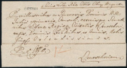 1819 Ex Offo "v. EPERIES" - Lőcse (Rompes 40 P) - Otros & Sin Clasificación