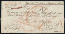 1831 Ex Offo Teljes Tartalommal / With Full Content, Piros / Red "KETSKEMET" - Wien - Other & Unclassified