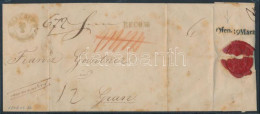 1848 Ajánlott Levéldarab / Registered Cover Piece "Ofen" - Gran - Other & Unclassified