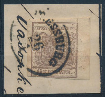 1850 6kr ívszéli / With Margin "PRESSBURG" - Other & Unclassified