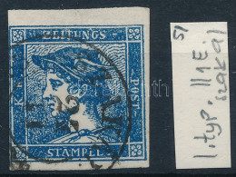 O 1851 Hírlapbélyeg / Newspaper Stamp "SZAKÁL" - Other & Unclassified