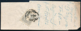 ~1861 Hírlapbélyeg Teljes Címszalagon / Newspaper Stamp On Complete Wrapper "MAROS VÁSÁRHELY" - Andere & Zonder Classificatie