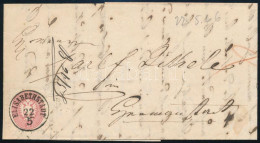 1866 5kr Levélen / On Cover "ELISABETHSTADT" - Other & Unclassified