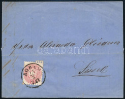 1867 5kr Levélen / On Cover "AGRAM" - Sissek - Sonstige & Ohne Zuordnung