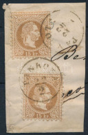 1867 2 X 15kr "PANKOTA" - Autres & Non Classés