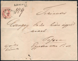 ~1867 3 X 5kr Ajánlott Levélen / On Registered Cover "LŐCSE" - Pest - Otros & Sin Clasificación