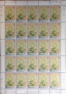 Montserrat 1985 Orchids Flowers  $1.15 In Complete Sheet Of 25 MNH - Orquideas