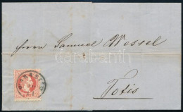 1869 5kr Levélen / On Cover "WARASDIN" - Totis - Other & Unclassified