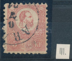 O 1871 Kőnyomat 5kr Type III. "ARA(D)" - Otros & Sin Clasificación