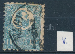 O 1871 Kőnyomat 10kr Type V. "NAGY-SZE(BEN)" - Other & Unclassified