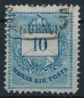 O 1874 10kr Kontár Javítás Bal Felül / Retouche - Other & Unclassified