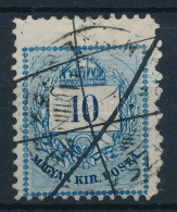 O 1881 10kr Extra Magas Bélyeg - Other & Unclassified