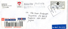 L77202 - Canada - 2002 - $10.25 Postfreistpl A R-LpBf COQUITLAM -> Japan - Lettres & Documents