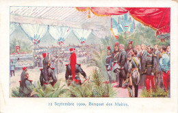 EVENEMENTS - 22 Septembre 1900 - Banquet Des Maires - Colorisé - Animé - Carte Postale Ancienne - Sonstige & Ohne Zuordnung