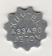 TURQUIE,TURKEI,TURKEY KUMTEL TELEPHONE ALUMINUM  TOKENS -24,2 MM. - Andere & Zonder Classificatie