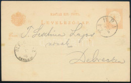 1880 2kr Díjjegyes Levelezőlap / PS-card "TARPA" - Debrecen - Autres & Non Classés