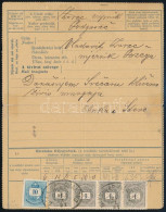 1881 Magyar-horvát Nyelvű Táviratlap 4 X 1kr + 10kr Bérmentesítéssel / Hungarian-Croatian PS-telegramm With 4 X 1kr + 10 - Autres & Non Classés