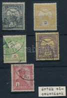 *, O 1913 5 Db Turul Bélyeg Elcsúszott értékszámmal / Shifted Number - Altri & Non Classificati