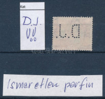 O Turul D.J. Perfin (Lente Ismeretlen / Unknown) - Other & Unclassified