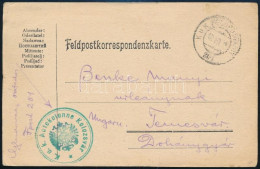 1915 Tábori Posta Levelezőlap / Field Postcard "FP201" + "K.u.k. Autokolonne Kolozsvár" - Altri & Non Classificati