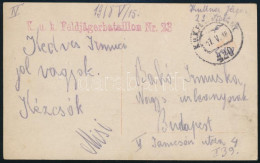 1918 Tábori Posta Képeslap / Field Postcard "K.u.k. Feldjägerbataillon Nr. 23." + "FP 420" - Autres & Non Classés