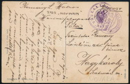 1915 Tábori Posta Képeslap / Field Postcard "S.M.S. NOVARA" - Sonstige & Ohne Zuordnung
