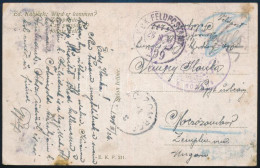 1918 Tábori Posta Képeslap / Field Postcard "S.M.S. BODROG" + "FP 299" - Altri & Non Classificati