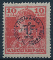 ** Debrecen II. 1920 Károly 10f Próbanyomat / Proof. Certificate: Bodor - Other & Unclassified